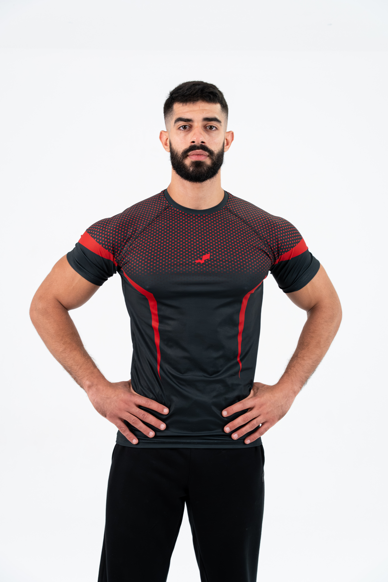 RED Vayron Compression T-Shirt